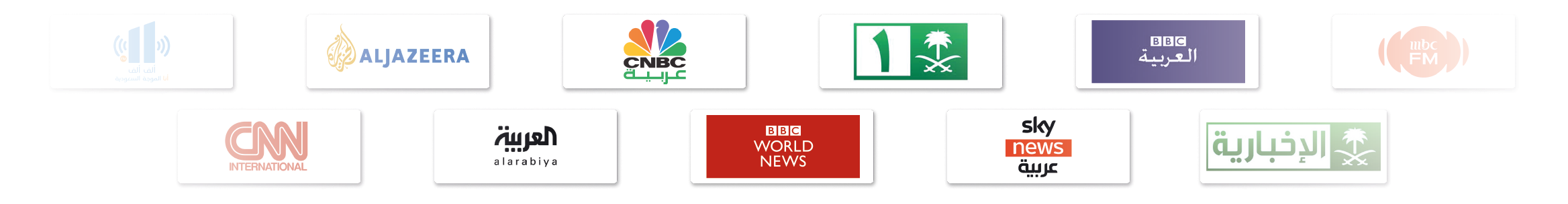 نحن نقدم أكبر تغطية في العالم للقنوات التلفزيونية والإذاعية الدولية