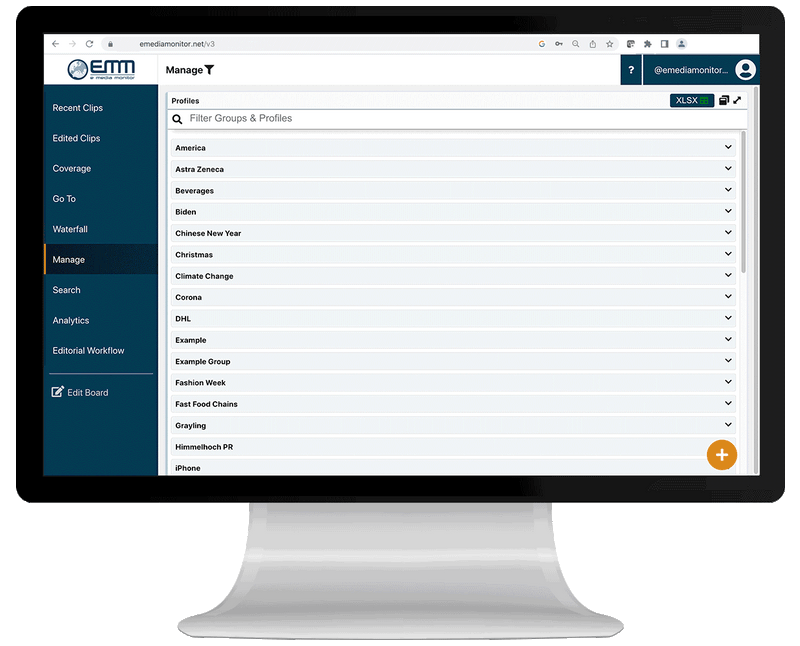 Explore the media monitoring solutions by eMM in the MENA region and around the world.